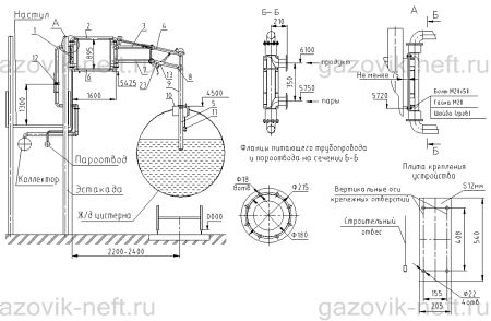 Монтажная схема УНЖ6&ndash;100АС&ndash;02